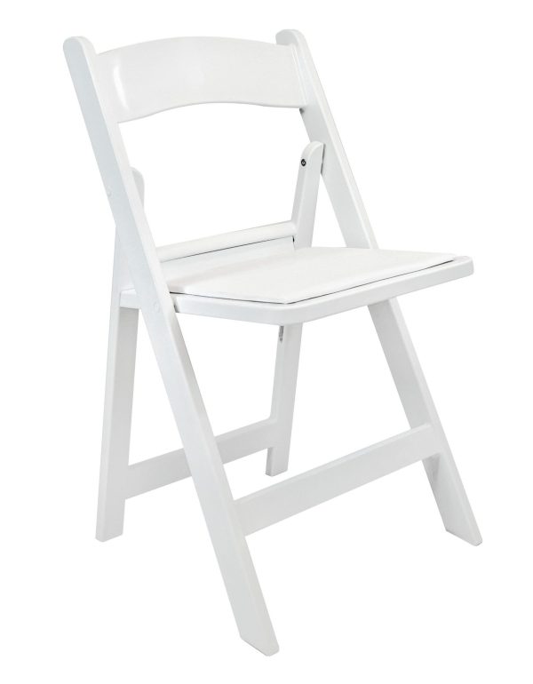 white folding chairs hire Sydney